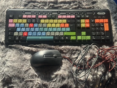 Tastatur ➕Maus-Set von MAGIX-Video/Schnittarbeiten - Deutsche Tastaturbelegung.