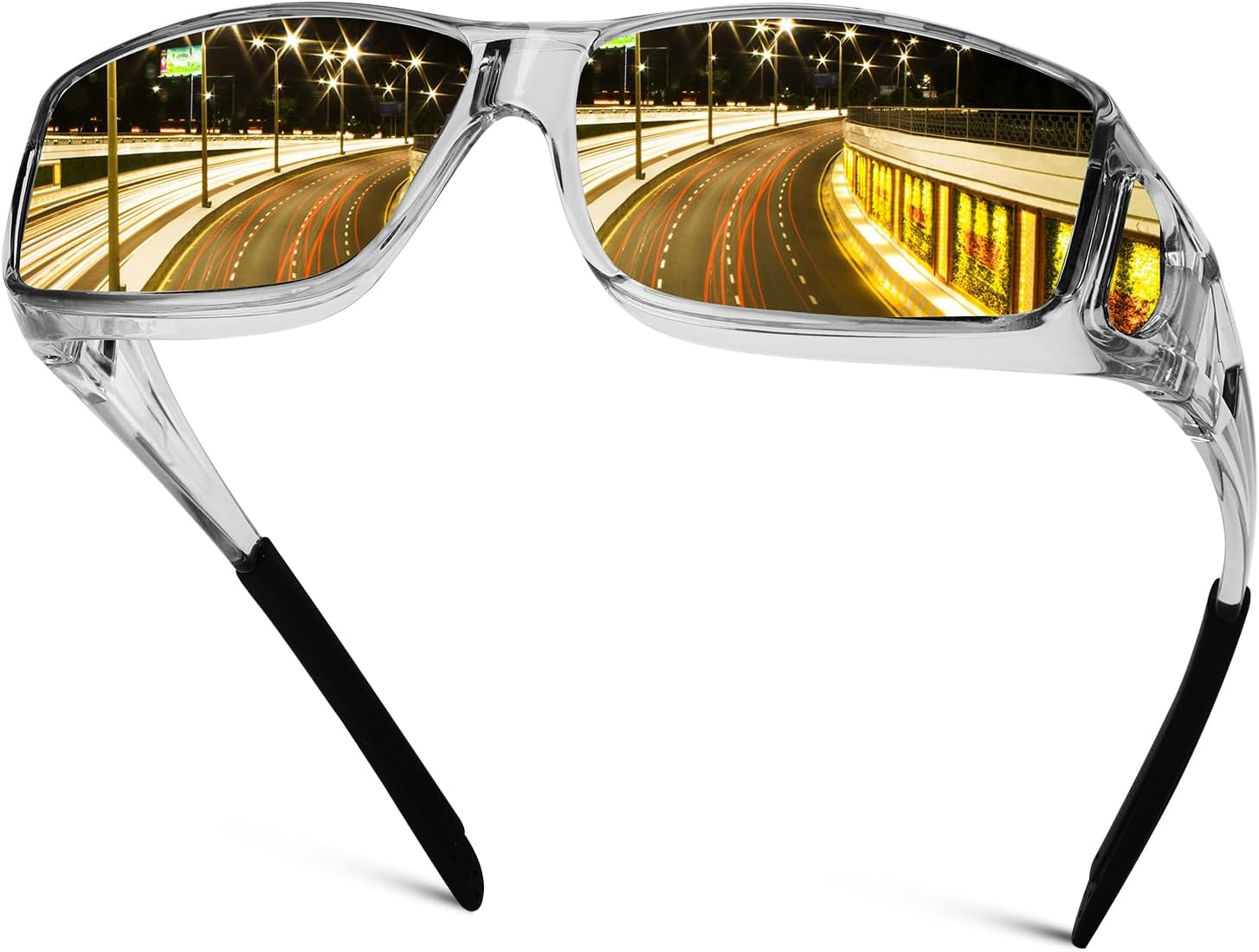 Gafas de conducción nocturna para hombres mujeres gafas de sol antideslumbrantes polarizadas HD