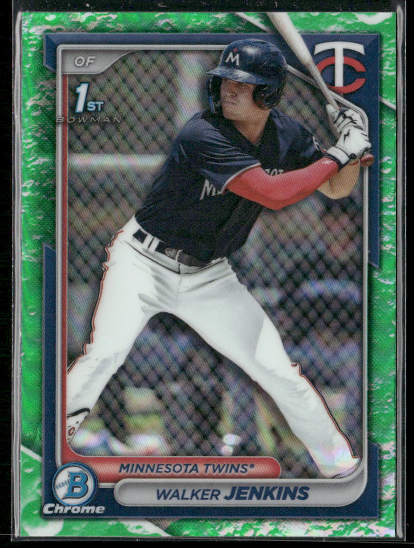 2024 Bowman Bowman Chrome Prospects #BCP-43 Walker Jenkins Lunar Glow Refractors
