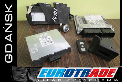 BMW 3 E92 320D N47 ENGINE UNIT CONTROL ECU COMPUTER KEY CAS3 0281014238 7809000