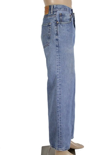 LEVI'S 550 Men's 44 x 30 Relaxed Fit Tapered Leg Denim Jeans GUC - Picture 3 of 12