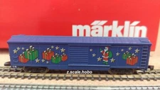 Marklin Z Scale USA Christmas Santa Box Car *NEW *USA Dealer