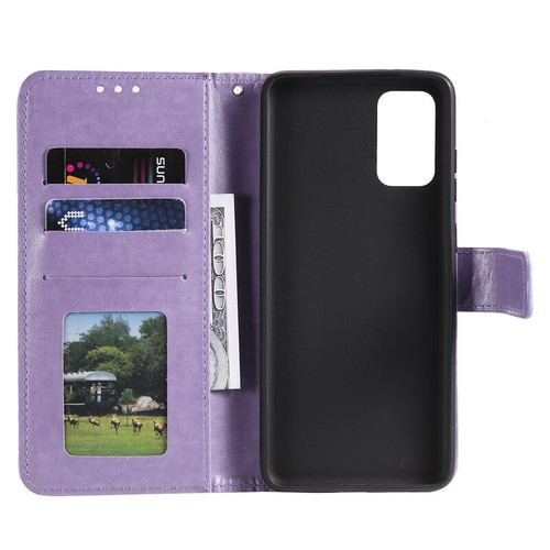 For Huawei P40 P30 Mate20 Pro Lite Embossing Case Leather Wallet Card Flip Cover - Picture 17 of 21