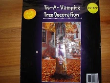 Tie - A -  Vampire Door Wall Tree Yard Cover Halloween decoration outdoor mural