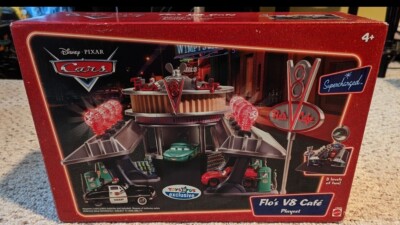 Buy 2006 Disney Pixar Cars Movie Flo's V8 Cafe Playset online | eBay