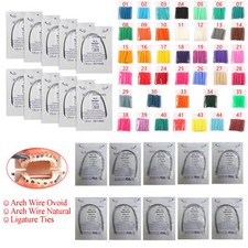 Dental Orthodontic Ligature Ties Elastic Rubber Bands 1040 Pcs /Arch Wire MX