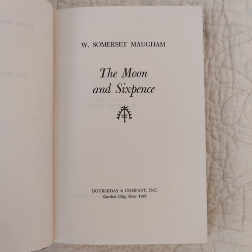 Rare 1919 Antique "The Moon and Sixpence" By W. Somerset Maugham Hardcover - Foto 18 di 24