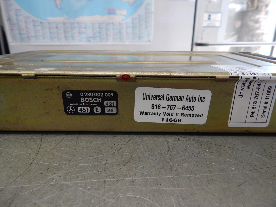107 116 450SL 450SLC 450SEL 450SE ECU 发动机控制装置 0280002009 0280002003 — 第 3/4 张图片