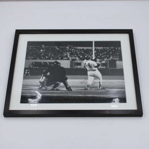 Reggie Jackson gerahmt signiertes Foto beschriftet 10-25-78 Yankees Autogramm M43 - Bild 1 von 4