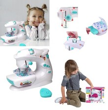 Macchina da Cucire per Bambini con Pedale 6 Fili Stoffe Accessori Cuce Veramente