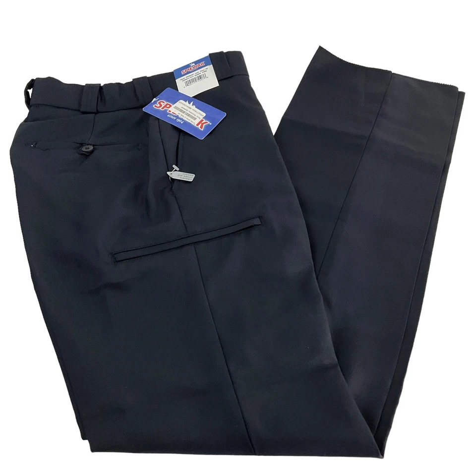 Spiewak Pants Womens Size 10 Duty Hidden Pocket Dark Navy SPDU27 unhemmed New - Image 2 of 4