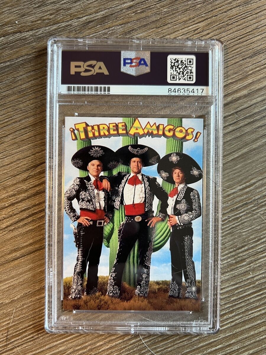 Chevy Chase Signed Three Amigos Dusty Bottoms Trading Card PSA AUTO  AUTHENTIC