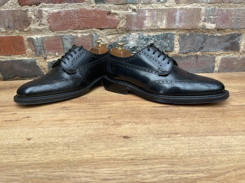 Scarpe da uomo Church's misura personalizzata Grafton brogues UK 8 F US 9 EU 42 indossate due volte - Foto 6 di 17