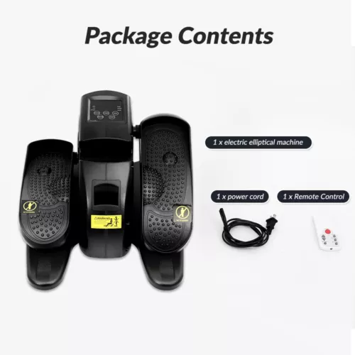 Under Desk Elliptical Quiet Portable Pedal Exerciser Machine for Seniors Home - Picture 13 of 19