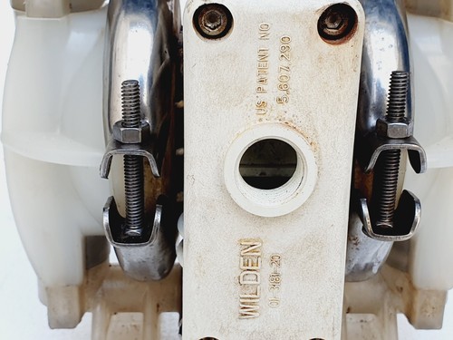 WILDEN P1 /PPPPP/TEU/TF/KTV Diaphragm Pump 1/2" Plastic AODD Pump - Picture 7 of 8