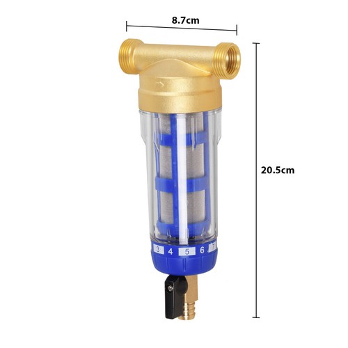 Trinkwasser Wasserfilter Feinfilter Rückspülfilter Hauswasserfilter Entkalken - Bild 10 von 12