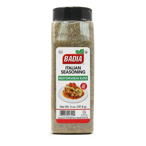 5 Unzen Badia Flasche italienische Würze/Thymian/Basilikum/Oregano/Majoran/Sazon/Koscher