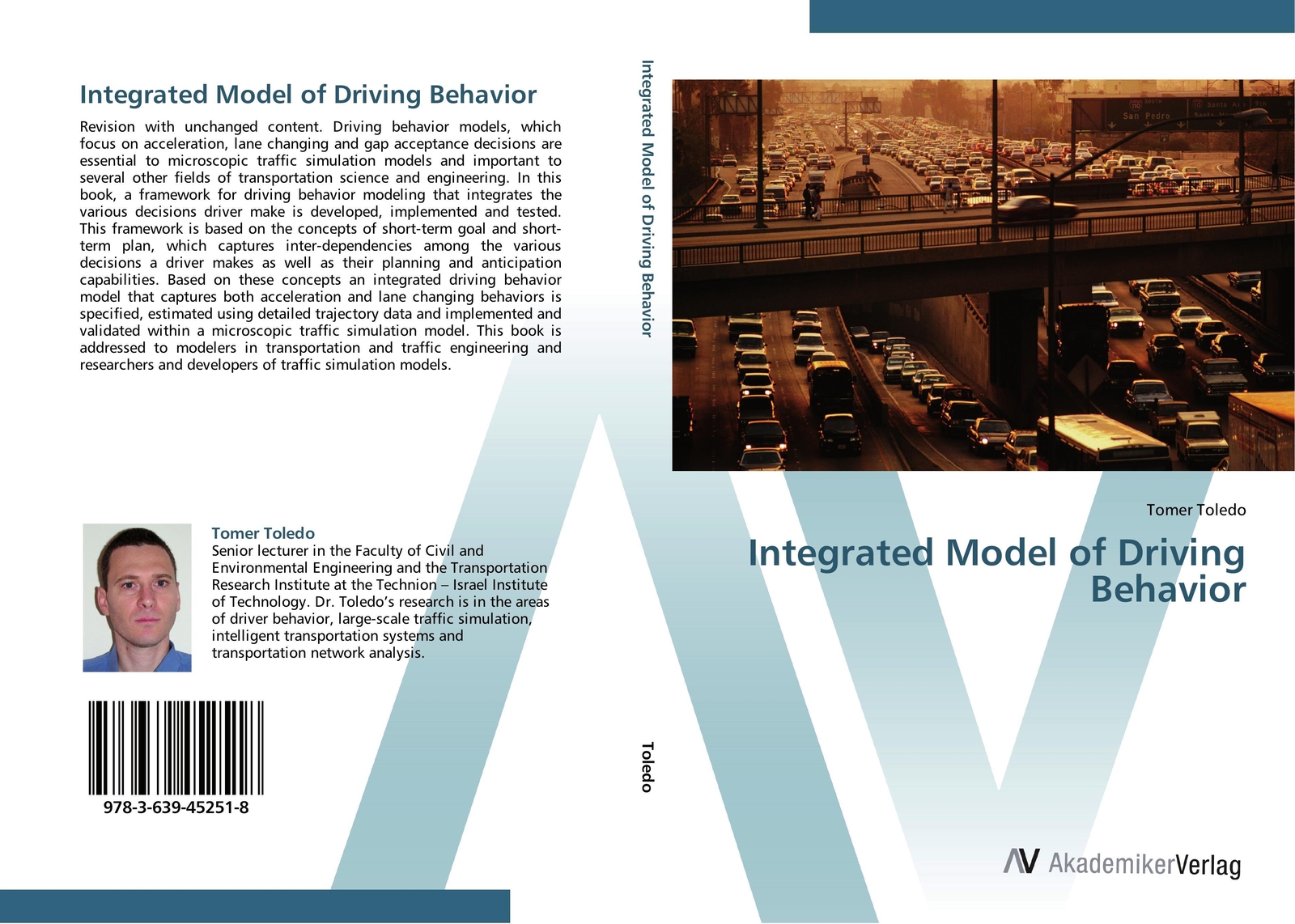 Thumbnail - Tomer Toledo | Integrated Model Of Driving Behavior | Taschenbuch |