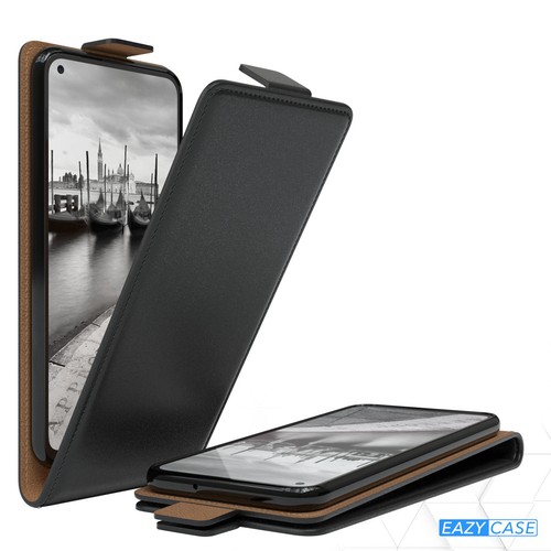 EAZY CASE Futerał ochronny Torba Sztuczna skóra Etui Składana torba 360° Etui na telefon komórkowy Czarne - Zdjęcie 108 z 146