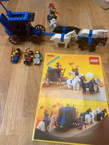 LEGOLAND Castle: Seltenes Gefangenenkonvoi Set 6055. Mit Anleitung alles in sehr gutem Zustand