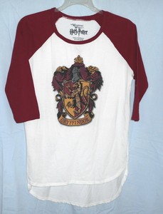 Harry-Potter-Wizarding-World-GRYFFINDOR-HOUSE-CREST-T-Shirt-Womens-size-XL