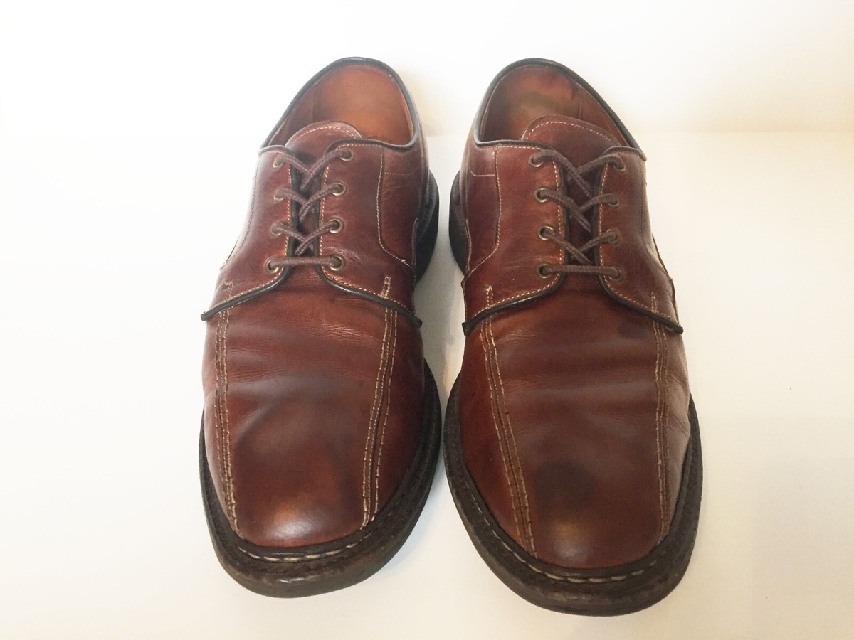 Allen Edmonds Mapleton Men\'s Size 11 D Brown Leather Bicycle Toe Oxfords Allen Edmonds Oxford Men 11D Mapleton Dress Shoe Brown  main image 2