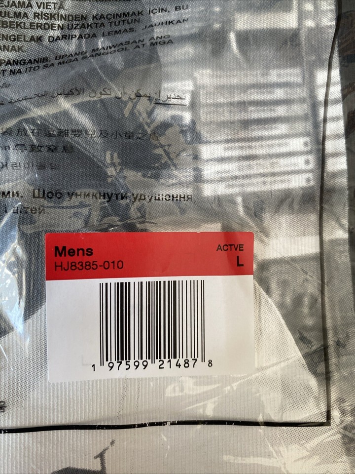 Supreme Jordan Biggie S/S Top Black Size Large eBay