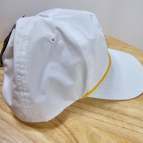 Adam Bomb The Hundreds Mens White Palms Embroidered Snapback Hat Rope One Size - Picture 6 of 8