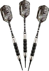 Viper Sure Grip Black 18g Soft Tip Darts 20-0006-18