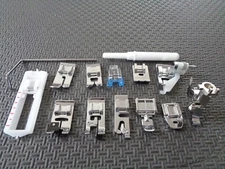 Concealed Invisible Zipper,Cording Piping,Zigzag Foot/Feet For Bernina Old Style