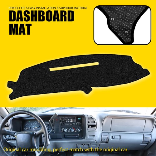 For GMC Classic Sierra Pickup 1999-2000 Dash Cap Cover Board Anti-skid Overlay - Picture 13 of 16