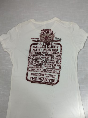 Rock The Bells World Class Concert T-shirt Hip Hop Rap Platform, 2008, Women's L - Picture 11 of 14