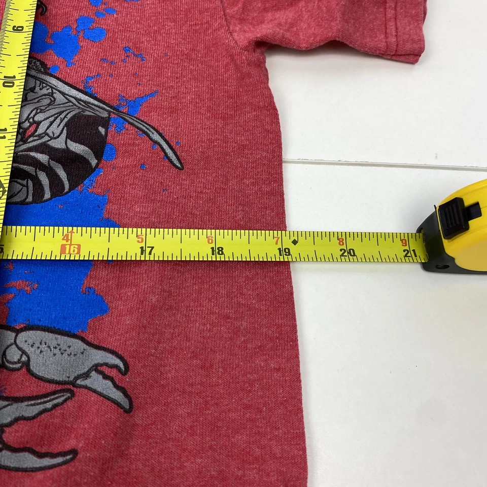 Camiseta Lake Powell Utah Jóvenes Niños XL Extra Grande Roja Azul Bichos Manga Corta Foto 4 de 4