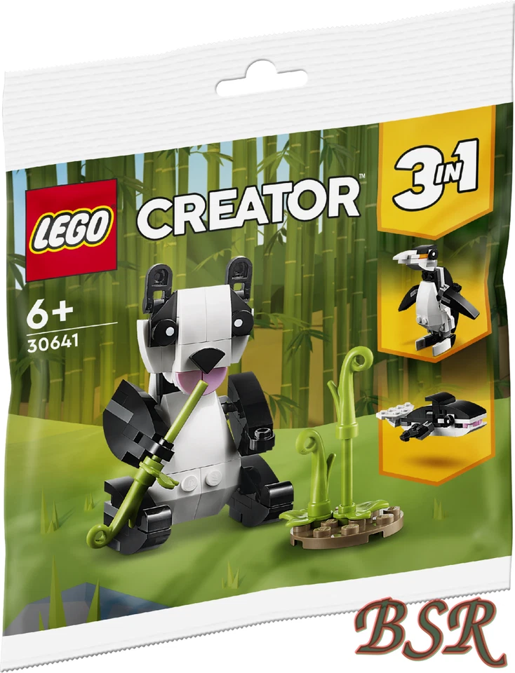 LEGO® Polybag: CREATOR 30641 Pandabär & NEU & OVP !