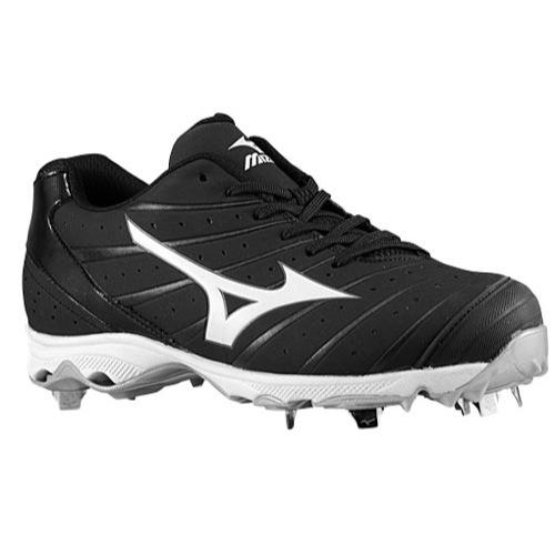 white mizuno softball cleats