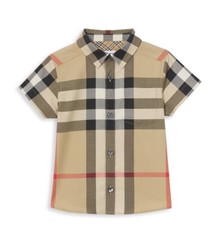 Burberry Baby's  Little Boy's Mini Owen Oversized Vintage Short-Sleeve Shirt