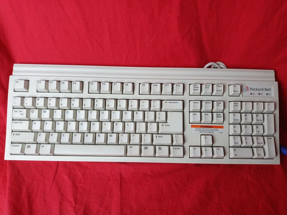 Packard Bell Vintage Keyboard ( No Kickstands)  - Image 2 of 4