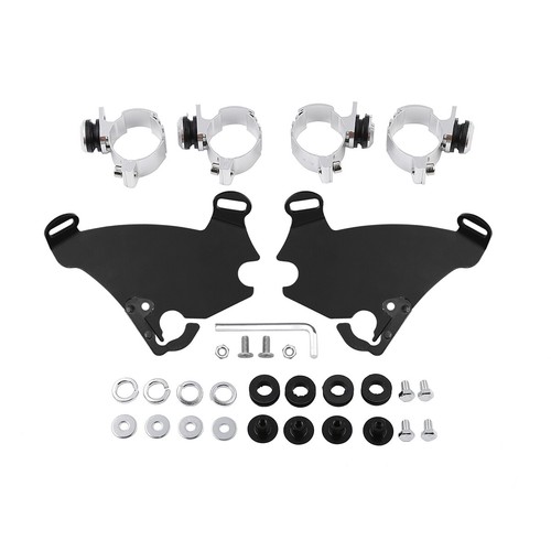 Gauntlet Fairing Trigger Lock Mount Fit For Harley Sportster XL 883 1200 1988-22 - Picture 14 of 15