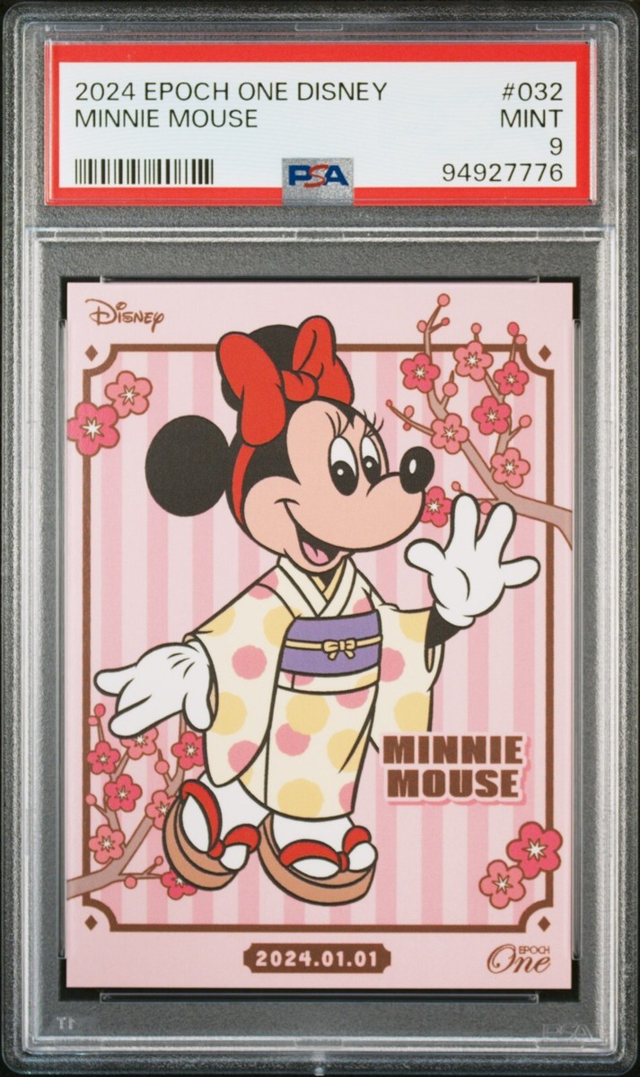 PSA9 2024 EPOCH ONE DISNEY #032 MINNIE MOUSE Limited Edition