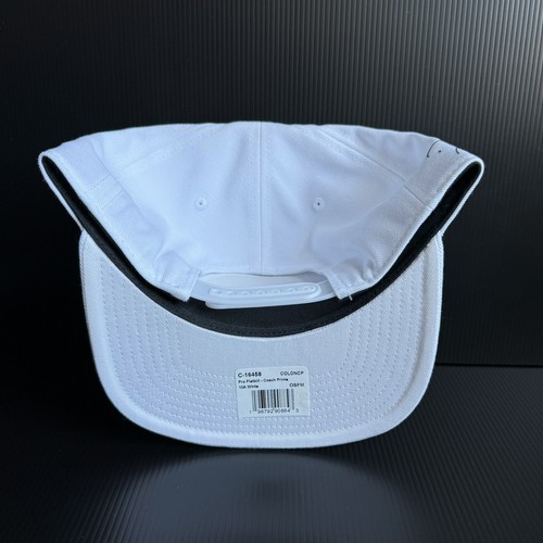 NWT Nike Coach Prime Colorado White Pro Flatbill Adjustable OSFM Hat Cap - Picture 5 of 7