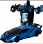 miniatura 6  - Trasformatore veicolo 1 CHIAVE deformmatio ROBOT GIOCATTOLO AUTO AUTOMOBILI 2Toy 1x blu, 1 GIALLE