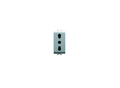 250V parete pannello sportello Presa spina italia scame bivalente 2P T 16A