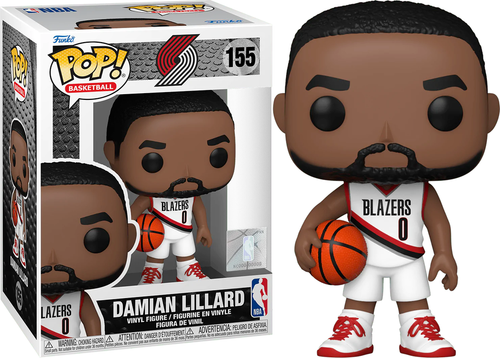 DAMIAN LILLARD Funko Pop! Basketball Portland Trailblazers 2021 155 Figure NEW