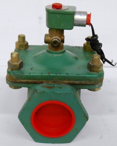 HILLS McCANNA DIAPHRAGM VALVE 2 1/2", WITH ASCO 8335B13 SOLENOID VALVE - Picture 5 of 7