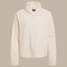 Craghoppers Women's Raja Half Zip Fleece | Sugared Almond