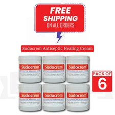 Sudocrem Antiseptic Healing Cream 400g Pack of 6