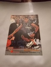 1996 Score Board Basketball Rookies - Allen Iverson #1 Base (RC)