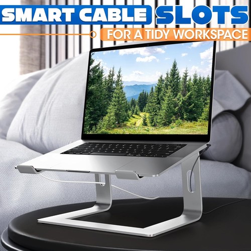 Portable Laptop Stand for Desk – Ergonomic Compatible for 10-15.6′′ Notebook - Picture 2 of 9