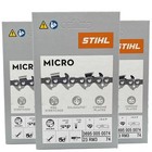 23RM3 74 DL 3 pcs x STIHL .325″ 1.3 mm Chain for 18"/45 cm bar OEM 3695 005 0074