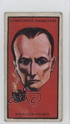 1923 Turf Cigarettes Conan Doyle Characters Green Back Sherlock Holmes #1 11bd